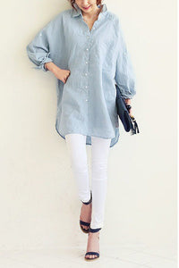 Camisa de Linho Oversized