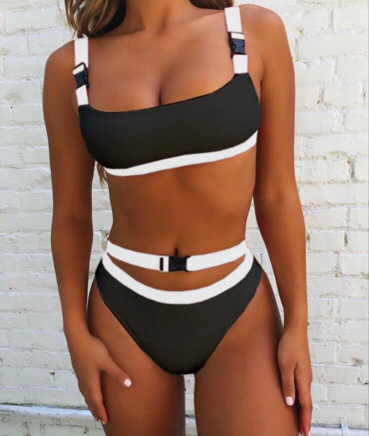 EndlessSummer® - Biquíni Detalhe Cinto Alta Qualidade Caimento Perfeito Modelo 2020