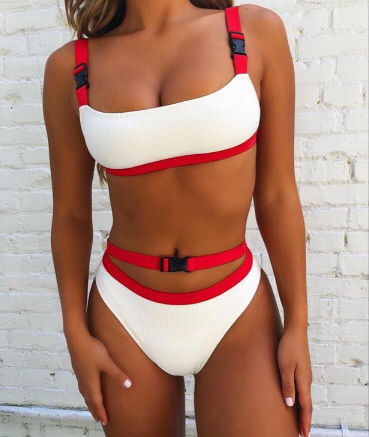 EndlessSummer® - Biquíni Detalhe Cinto Alta Qualidade Caimento Perfeito Modelo 2020