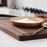 NORTH DEALS™ Black Walnut Chopping Board w/ Juice Groove