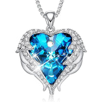 Colar Asas de Anjo de Cristal