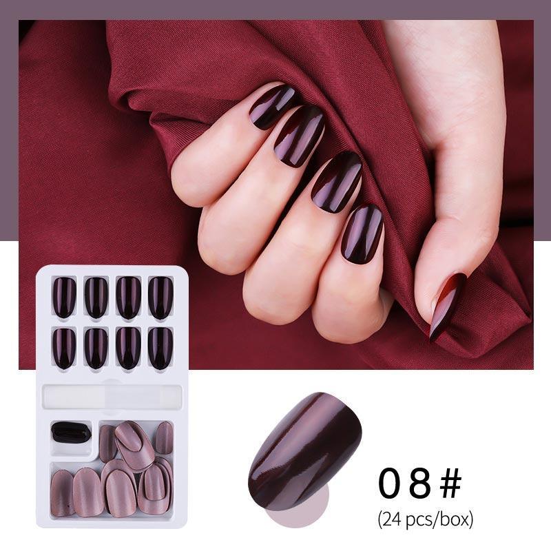 Unhas Postiças Reutilizáveis (24 Unidades)