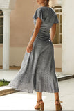 Vestido Transpasse Verão Decote em V
