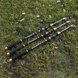 Telescopic Carbon Fiber Fishing Pole (Includes Reel)