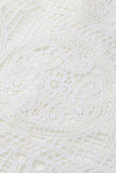 Vestido Médio de Renda e Costas Nua