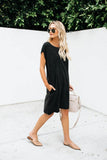 Vestido Riverdale Tencel com Bolsos