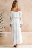 Vestido Maxi Renda Vintage