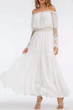 Vestido Maxi Renda Vintage