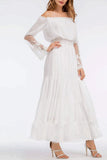 Vestido Maxi Renda Vintage