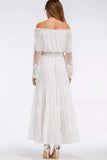 Vestido Maxi Renda Vintage