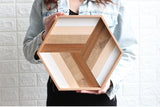 NORTH DEALS™ Geo Wooden Tray