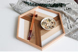 NORTH DEALS™ Geo Wooden Tray