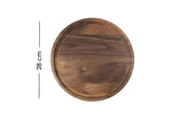 NORTH DEALS™ Black Walnut Chopping Board w/ Juice Groove