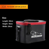 NORTH DEALS™ Fishing Bag Collapsible Fishing Bucket Live Fish Box