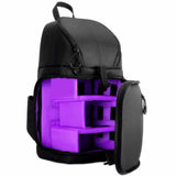 Mochila à prova d'água com capa de chuva para Câmera Fotográfica Ightpro DSLR Profissional