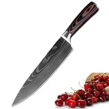 NORTH DEALS™ 5 pc Set - Stainless Steel Kitchen Knives