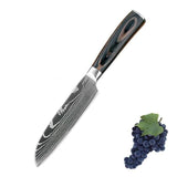 NORTH DEALS™ 5 pc Set - Stainless Steel Kitchen Knives