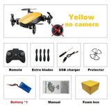 Drone camera hd wifi fpv rc mini dobrável Teeggi T10 Quadcopter