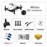 Drone camera hd wifi fpv rc mini dobrável Teeggi T10 Quadcopter