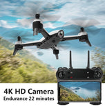 Drone Câmera 4k/1080p hd Dupla Wifi Dobrável Teeggi SG106 Quadcopter