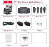 Drone wifi fpv camera 1080p/2k hd Zwn  SJRC F11 RC Quadcopter